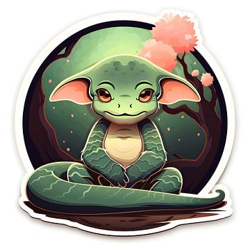 Gartenschlange von Vythryd Arts