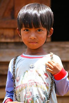 Little boy in Vietnam