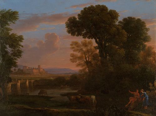 Pastoraal landschap, Claude Lorrain