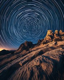 Sternenhimmel über dem Canyon