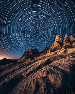 Sternenhimmel über dem Canyon