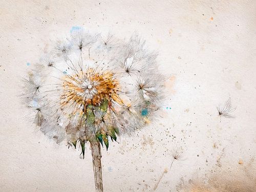 Dromerig en tijdloos  van Pluizenbol van Paardenbloem