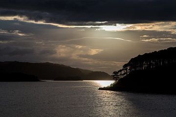 Sonnenuntergang bei Loch Shieldaig