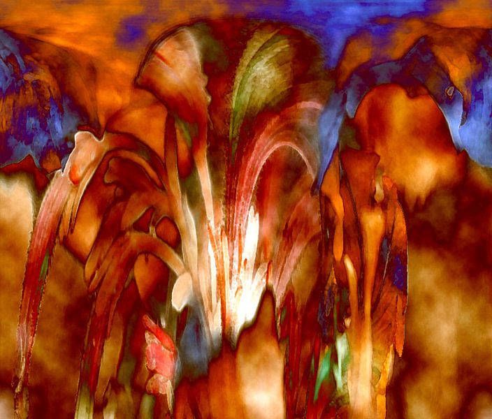 Lily Watercolour by Vera Laake