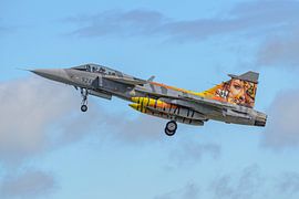 Der tschechische Saab JAS39 Gripen während der NTM 2017. von Jaap van den Berg