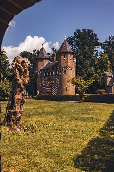 Architecture et nature à Kasteel de Haar | Haarzuilens | Utrecht par Rebecca van der Schaft