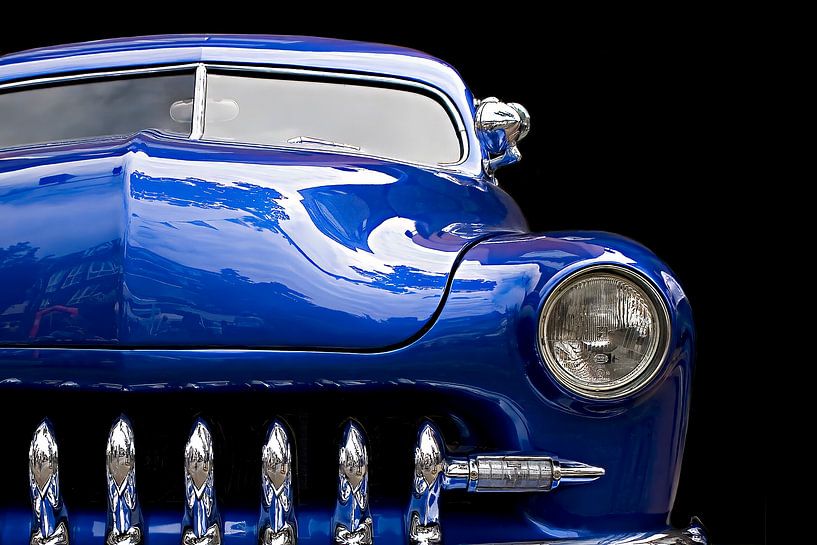 Oldtimer bleu par John van Liempt