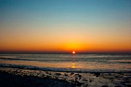 Winter sunset by Norbert Sülzner