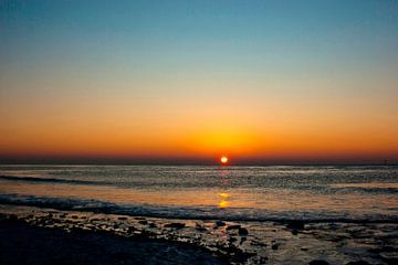 Coucher de soleil en hiver sur Norbert Sülzner