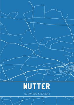 Blueprint | Map | Nutter (Overijssel) by Rezona