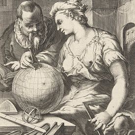 Géométrie, Cornelis Jacobsz. Drebbel sur Des maîtres magistraux