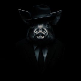 Mafia pig by TheXclusive Art