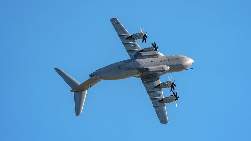 French Airbus A400M Tactical Display Team. by Jaap van den Berg