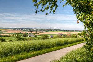 Panorama Piethaan en Vijlen in Zuid-Limburg van John Kreukniet