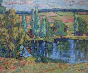 Konrad Mägi - Kasaritsa-Landschaft