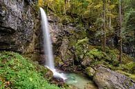 Sibli-Wasserfall in Bayern von Michael Valjak Miniaturansicht
