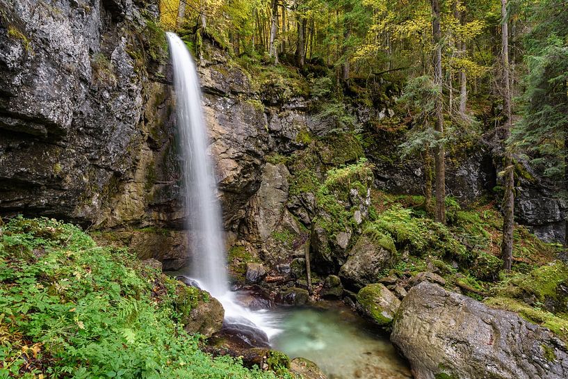 Sibli-Wasserfall in Bayern von Michael Valjak