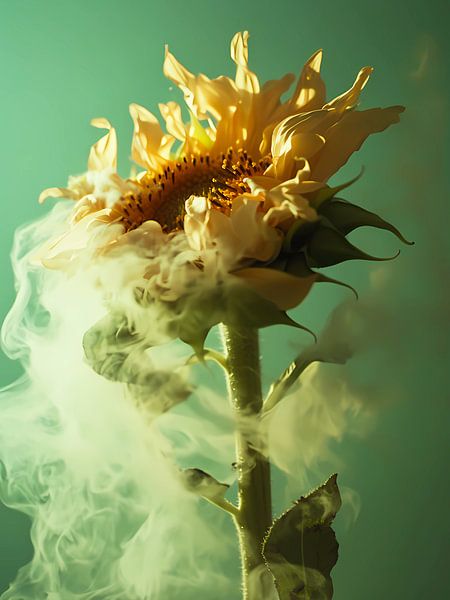 Smoke Sunfower by haroulita