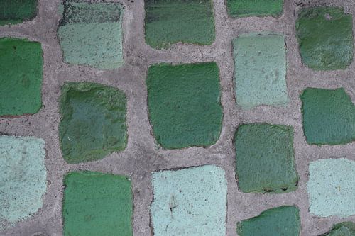 Grüne Kacheln