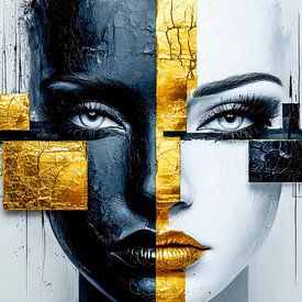 Goldene Spaltung – Das Gleichgewicht der Gegensätze von Klaus Tesching - Art-AI