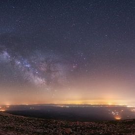 Mont Ventoux Galaxie-Panorama von Jeroen Lagerwerf