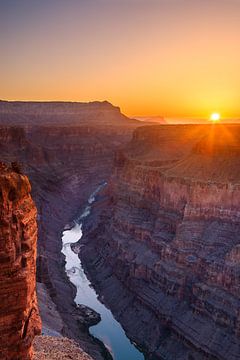 Sonnenaufgang Toroweap, Grand Canyon N.P. Nordrand von Henk Meijer Photography