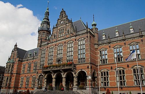 Academiegebouw Rijksuniversiteit Groningen (Nederland)