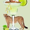 Limetten-Margarita-Bad von Postergirls