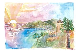 Avalon Sunset Dreams sur l'île de Santa Catalina en Californie sur Markus Bleichner