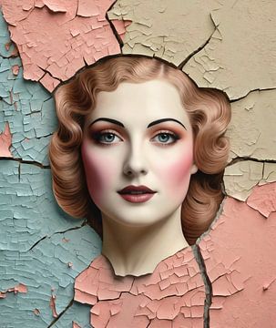 Fragmented Beauty van Wall Art Creations by Peter