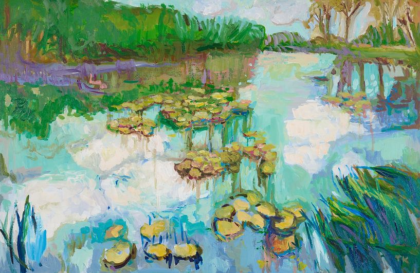 Wasserspiegelung von Tanja Koelemij