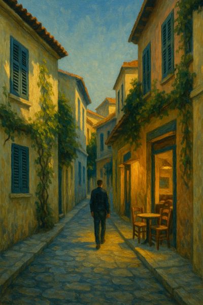 Das stille Glühen der Plaka - Spaziergang in der Dämmerung durch die alten Gassen von Athen von Travel Shop