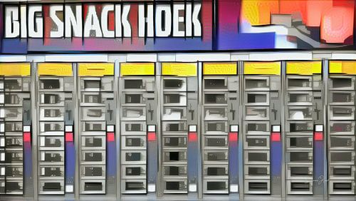 Große Snack Ecke Groningen à la Mondriaan