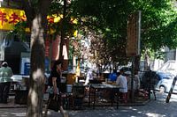 restaurant op de markt 
