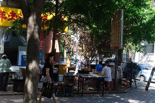 restaurant op de markt 