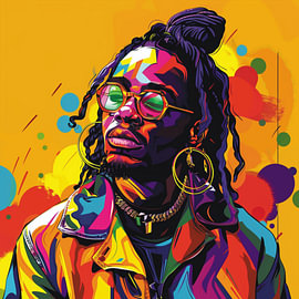 Dreads in a knot by Ellen Novara-da Lima