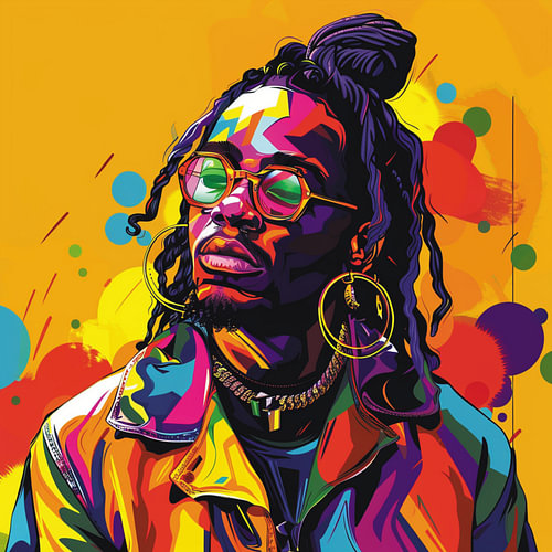 Dreads in a knot van Ellen Novara-da Lima