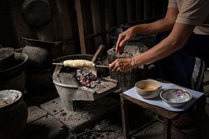 gegrillter Klebreis