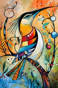 Bird of Paradise Circularity - Eine abstrakte Reise ins Unendliche
