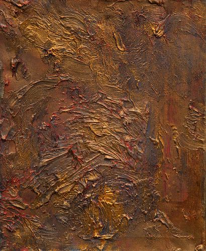 Forme abstraite moderne de l'or Sander Veen