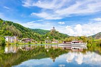 Reichsburg Castle at Cochem on the picturesque Moselle