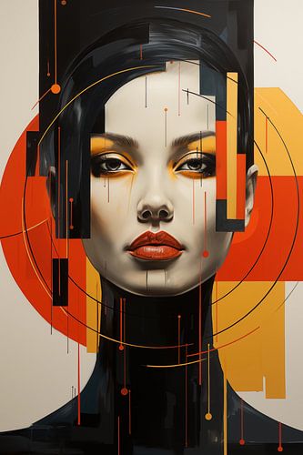 Abstract portrait of a woman (6)