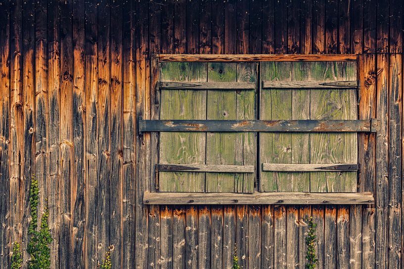 Window at the Heustadl by Denis Feiner