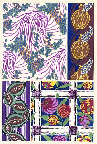 Émile-Allain Séguy - Floréal; new designs & colours