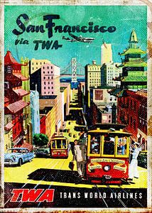 San Francisco via TWA