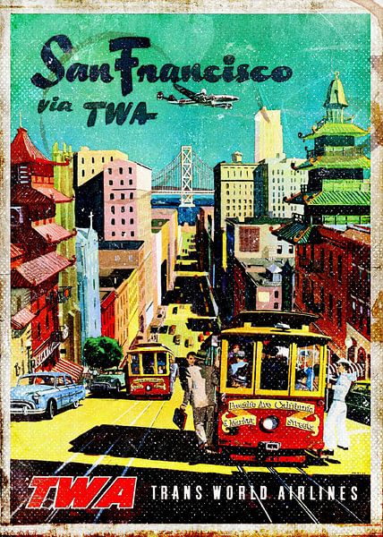 San Francisco via TWA by Gunawan RB