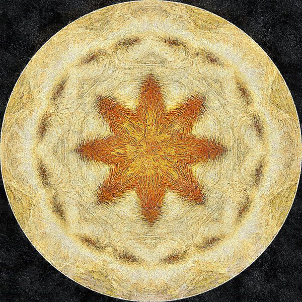 Dog Fur Kaleidoscope 1 by Dorothy Berry-Lound