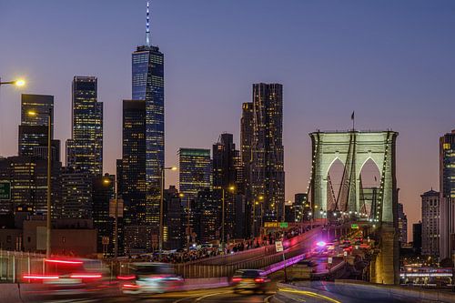 New York Brooklyn Bridge 2 by Kurt Krause