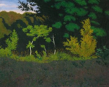 Rand van het bos, Félix Vallotton