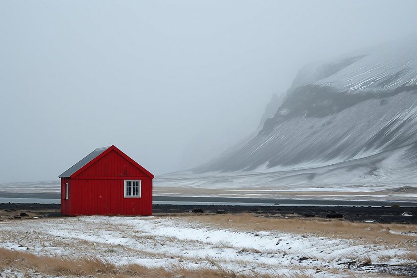 Rood Huis van fernlichtsicht